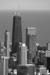 Chicago skyline image.